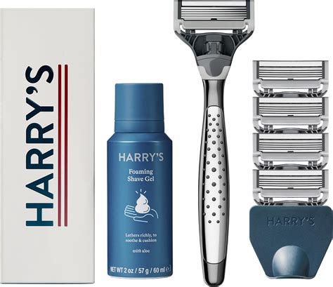 Amazon.com: Harry's Shaving Kit for Men - Razor Handle and 3 Razor ...