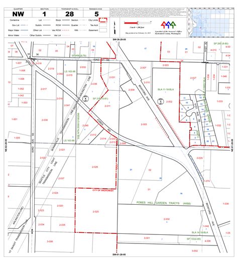 Snohomish County, WA Assessor Maps Selection