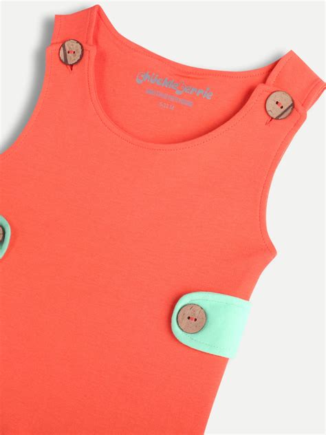 Solid Play Suit - Pure Cotton | Easy to wear for All-Day Comfort ...