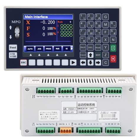 Buy Servo Stepper Motor Controller Programmable Motion CNC System 4Axis ...