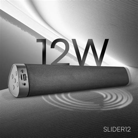 HAPIPOLA SLIDER12 BLUETOOTH SPEAKER Immersive Audio | Good Bass | Light ...