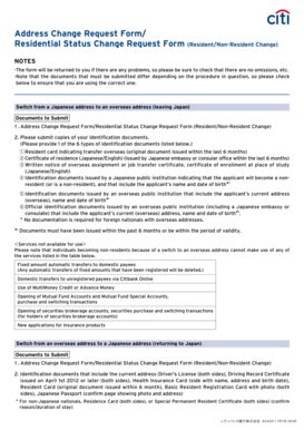 Image result for Address Change Request Form