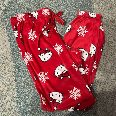 Hello Kitty pants | Hello kitty clothes, Kitty clothes, Comfy christmas ...