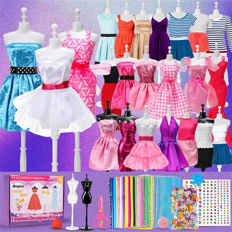 Buy AnproAnpro 650+ Pcs Fashion Designer Kit for Girls with 2 ...