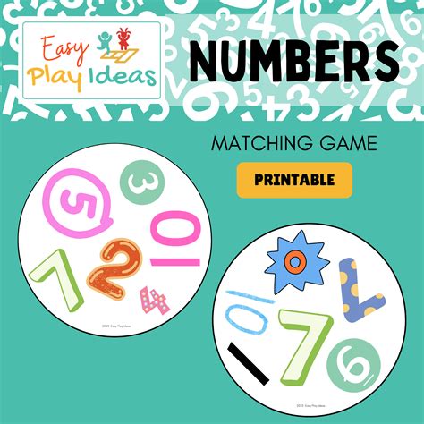 Maths number matching game