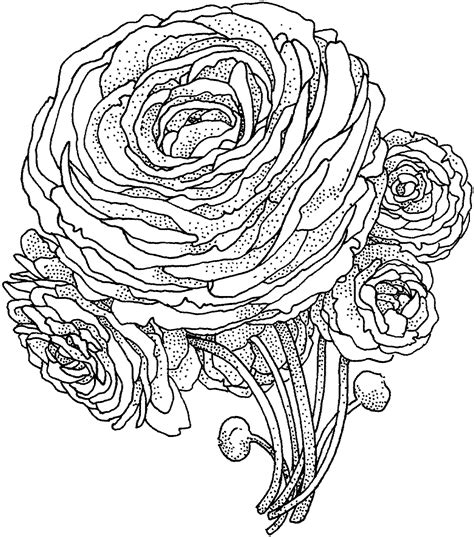 Cute Printable Flower Coloring Pages - Printable New Year Banners