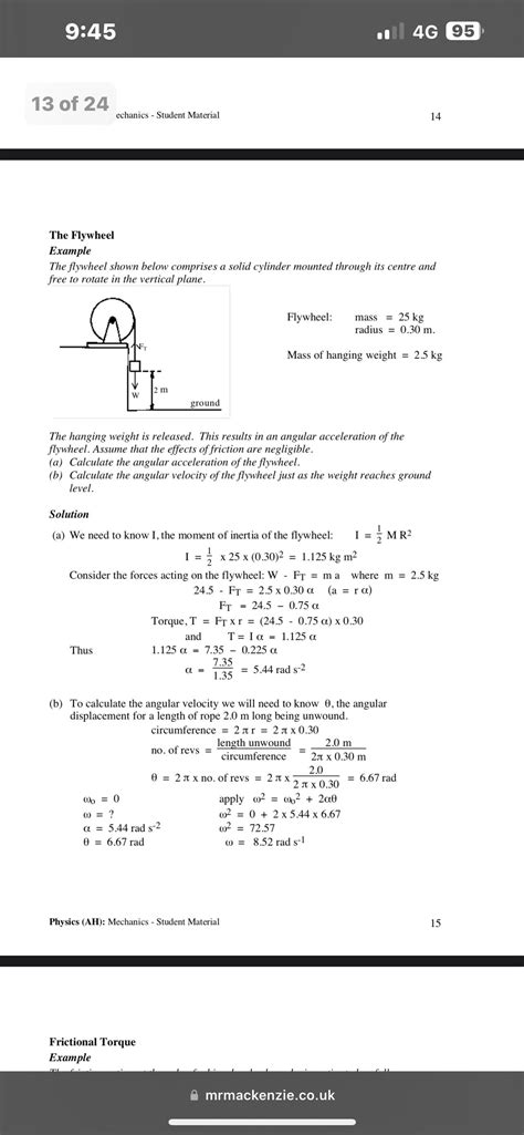 Image result for Physics Rotational Dynamics Problem
