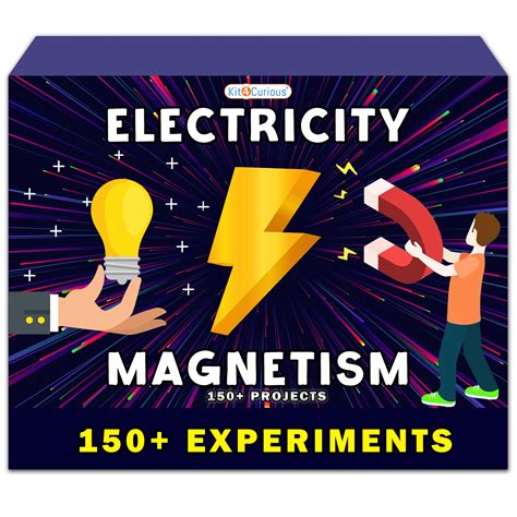 Buy Kit4Curious Science Experiment Kit Electricity and Magnetism Gift ...
