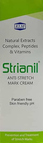 Buy STRIANIL ANTI STRETCH MARK CREAM 50 G Online & Get Upto 60% OFF at ...