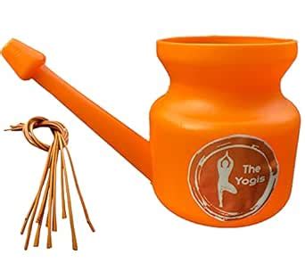 The Yogis Plastic Jal Neti Pot | Helpful in Sinus | Light-Weight Non ...