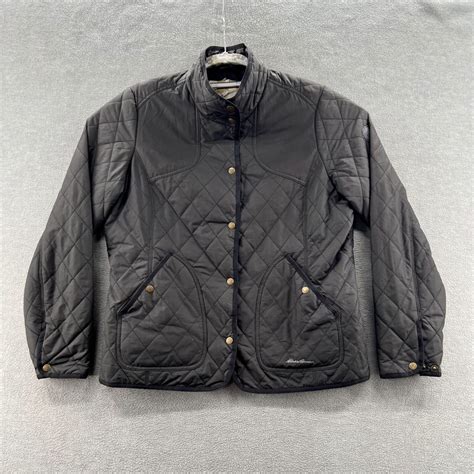 Eddie Bauer eddie bauer womens size TXL sport shop quilted snap up ...