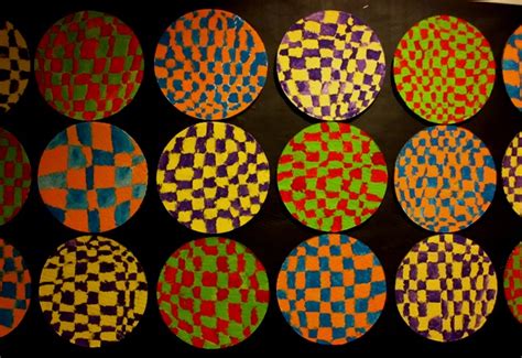 Image result for Complementary Color Op Art