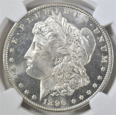 1896 MORGAN DOLLAR NGC MS-65 PL