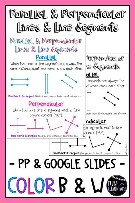 Image result for Parallel and Perpendicular Lines Math