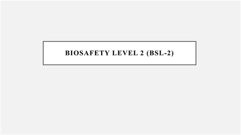 Image result for Biosafety level Types