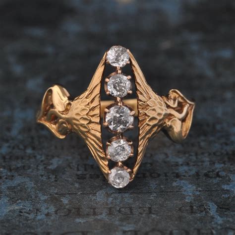 Vintage Engagement Rings 1800s