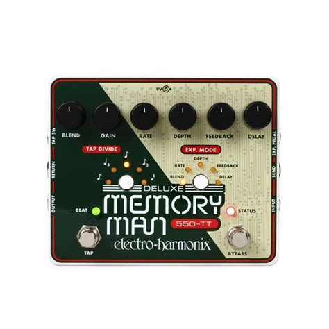 Electro Harmonix Deluxe Memory Man 550-TT Analog Delay Pedal – Stompbox.in