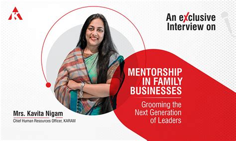 Mentorship in Family Businesses: Grooming the Next Generation of ...