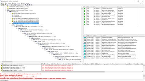 Dependency Walker Python 的图像结果