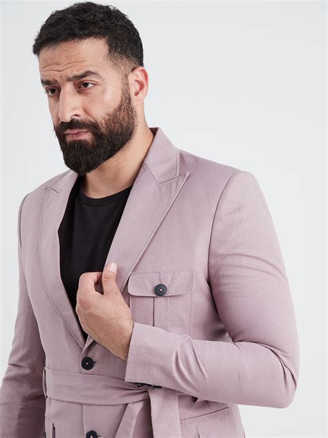 Lavender Fog Blazer – MR BUTTON