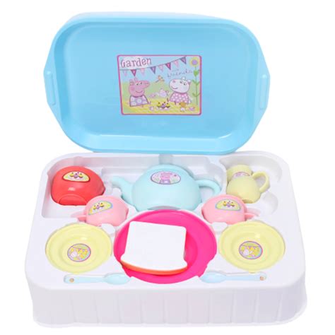 Peppa Pig Tea Set - Good quality plastic components - SND