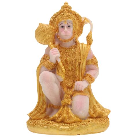 Homsfou Hindu Ramayana Statue God Lord Flying Figurine India Idol ...
