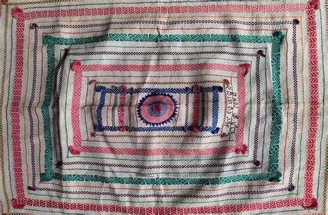 Kantha hand work