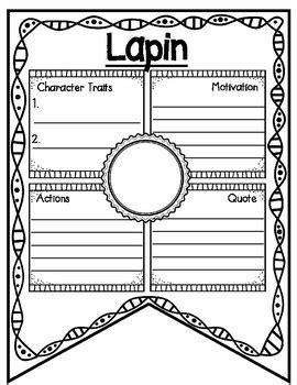 Cajun Folktales Lapin Tangles with Tee Tar Bebe Story Banner | TPT