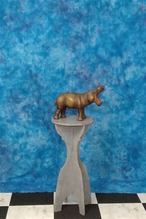 Blue Mottled Muslin Backdrop AZ212BGCM