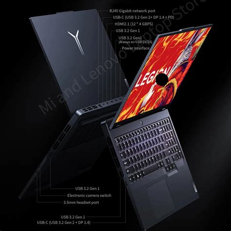 Lenovo Legion R9000P 2023 16-дюймовый игровой ноутбук для киберспорта ...