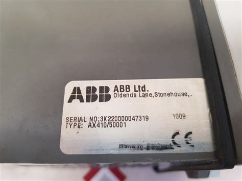 Abb Ax400 Ax410/50001 Analyzer 100-240V Ac 50/60Hz 10W – Aeliya Marine Tech