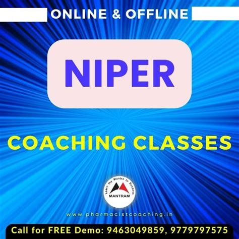 Best NIPER Coaching Centre