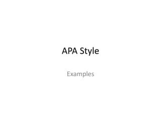 APA Style Examples 的图像结果