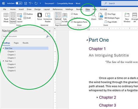 Heading Tutorial Word 的图像结果