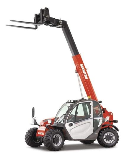 Image result for Manitou Cabless Telehandler Loader