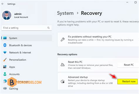 Image result for Windows 11 Recovery Mode