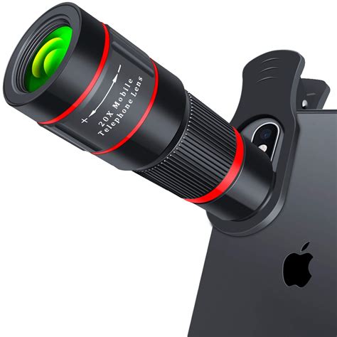 قیمت و خرید Cell Phone Lens, 20X Zoom Telephoto Lens, HD Phone Camera ...