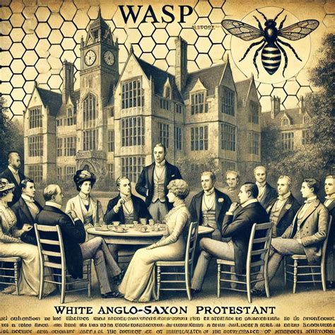 The acronym "WASP" stands for White Anglo-Saxon Protestant - Learnexams