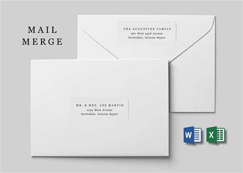 Image result for Mail Merge Address Labels