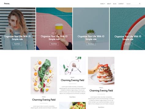 Image result for HTML Blog Layout Template