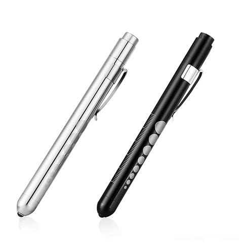Buy MixColours Diagnostic Medical Penlight (2 Packs), Mini Reusable LED ...