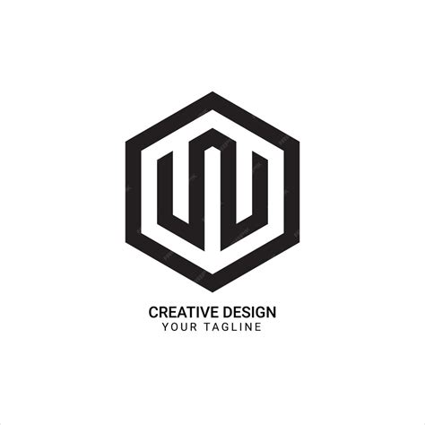 Premium Vector | Creative w letter hexagonal shape unique minimal line art monogram initial logo ...