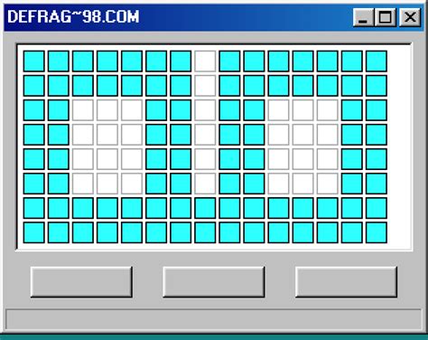Image result for Windows 95 Defrag