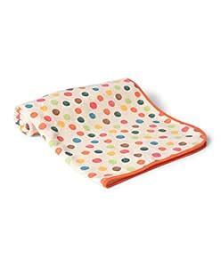 Mi Arcus Polks Dot Print Baby Blanket 100x85 cm for Girls Boys Kids ...