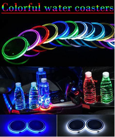 LED Car Cup Holder Lamp Light 2 pcs – Kaarr