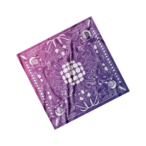 Out of This World Purple Bandana - Sunburn Merchandise Store