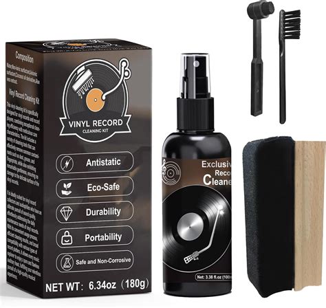 INNOVAYOU Vinyl Record Cleaning Kit, 4 Pcs Vinyl Record Cleaning Kit ...