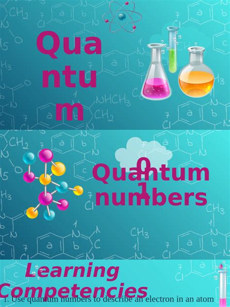 Image result for Quantum Number Example