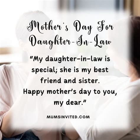 49 Mother's Day Quotes For Daughter-In-Law (+ Images) - Mums Invited