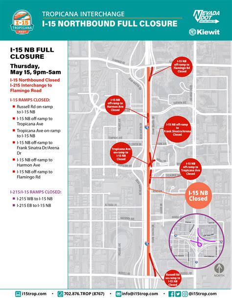 Freeway closure signals finishing touches to years-long I-15 Tropicana ...